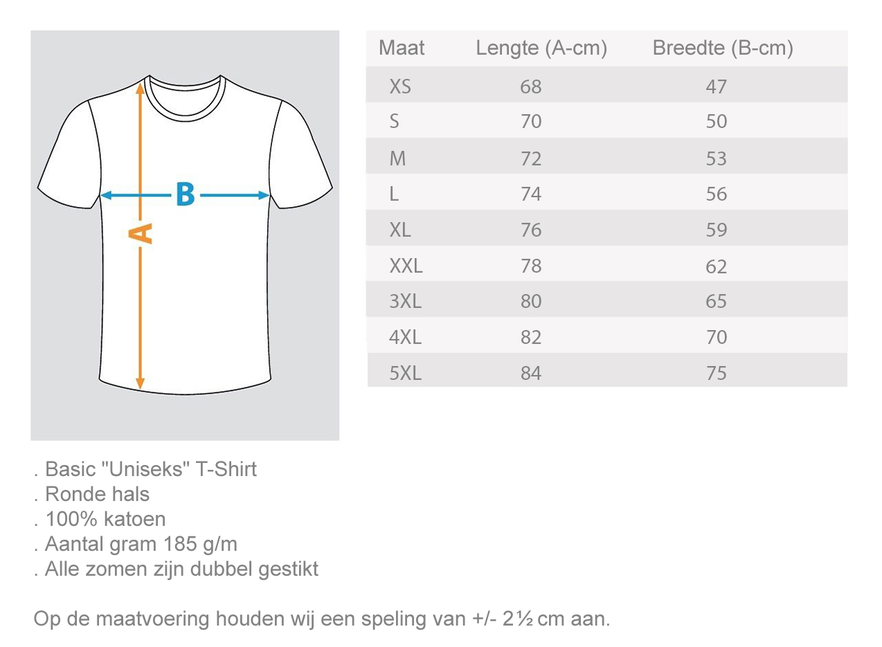 Amsterdam ❌❌❌ - Uniseks T-Shirt