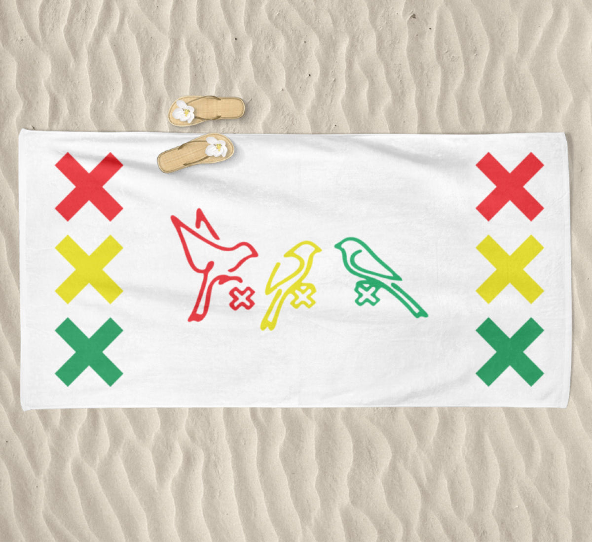 Three Little Birds - Strandhanddoek
