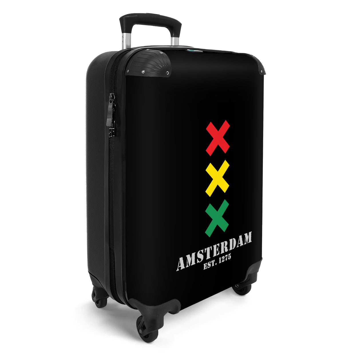 Trolley 🛅 - Rasta Colors – Amsterdam❌❌❌ - (Cabin Case)