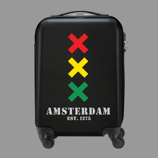 Trolley - Rasta Colors – Amsterdam - (Cabin Case)