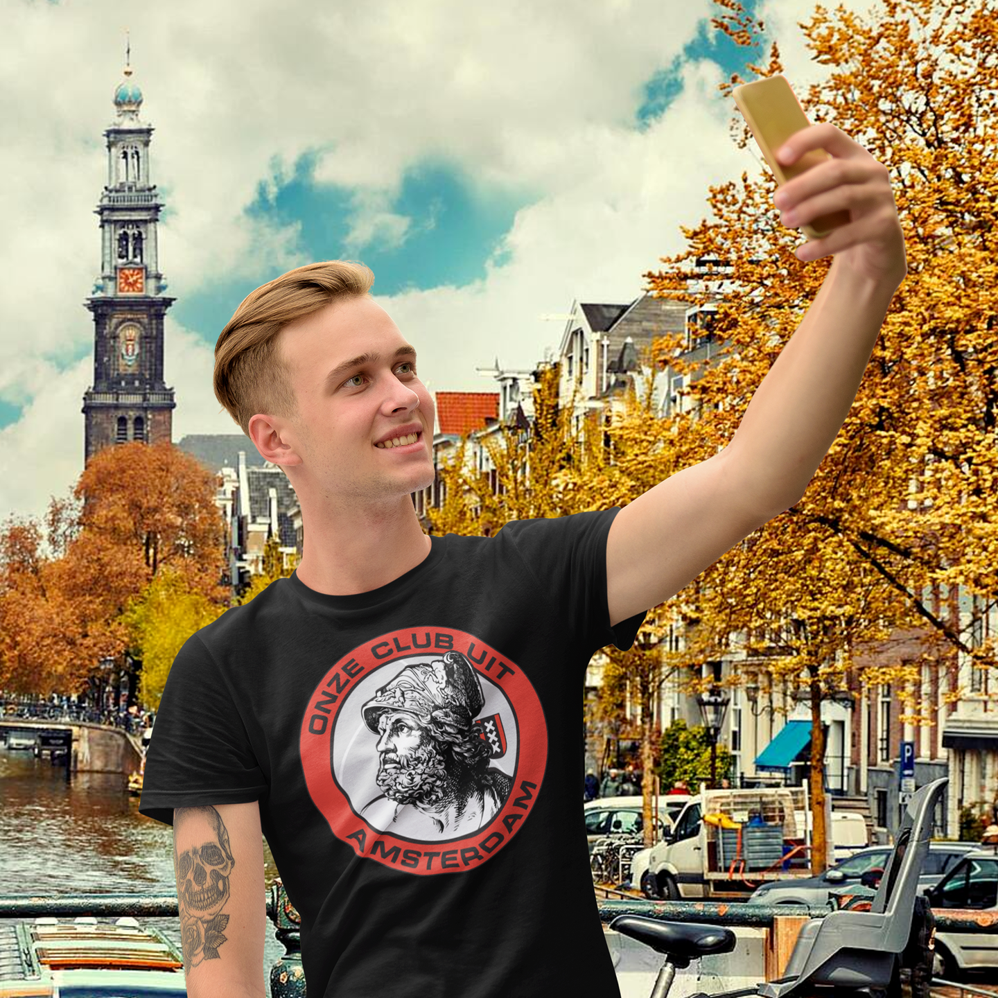 Onze Club Uit Amsterdam - T-Shirt